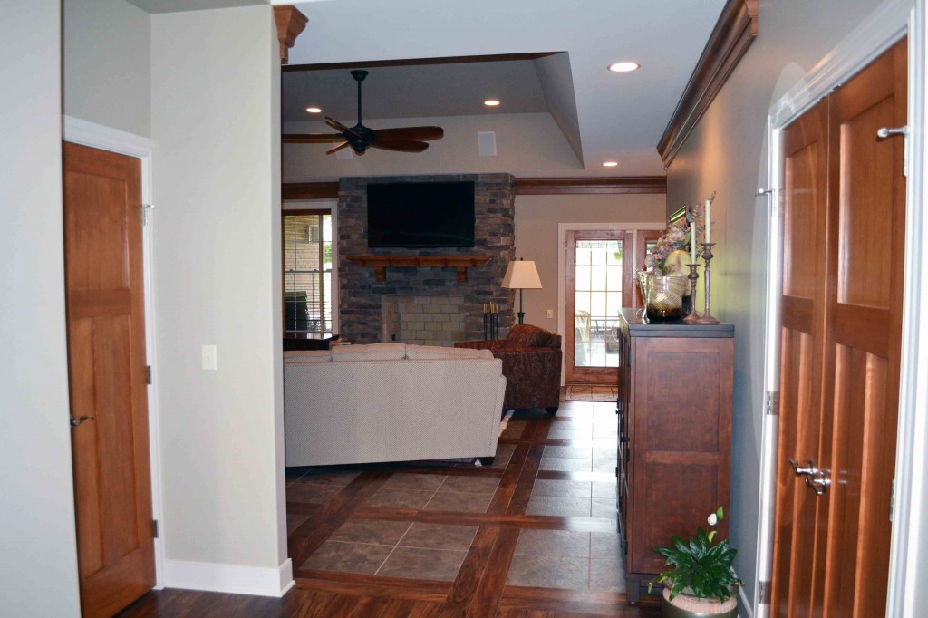 Great Room in 2013 Custom Home built By Jeffrey L. Henry Inc. 