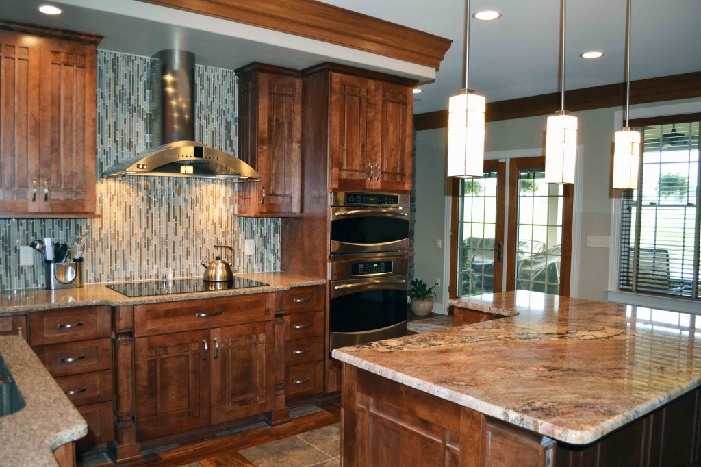 Kitchen in 2013 Custom Home built By Jeffrey L. Henry Inc. 